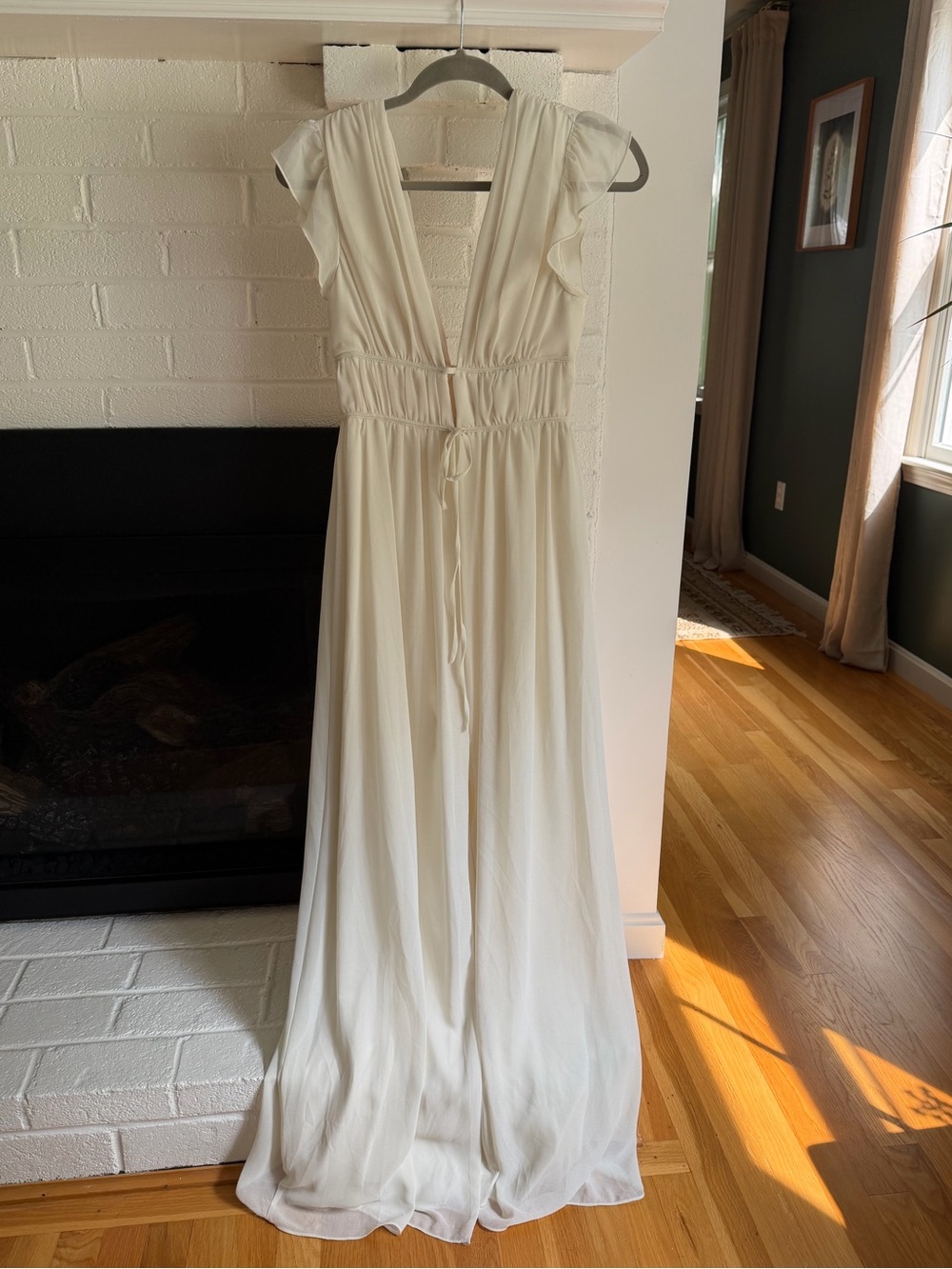 Lulus V-Neck Maxi Dress